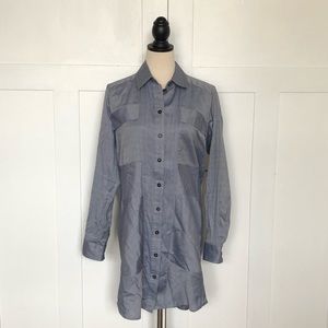 Billy Reid Cotton denim like shirt dress/tunic